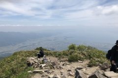 磐梯山からの景色