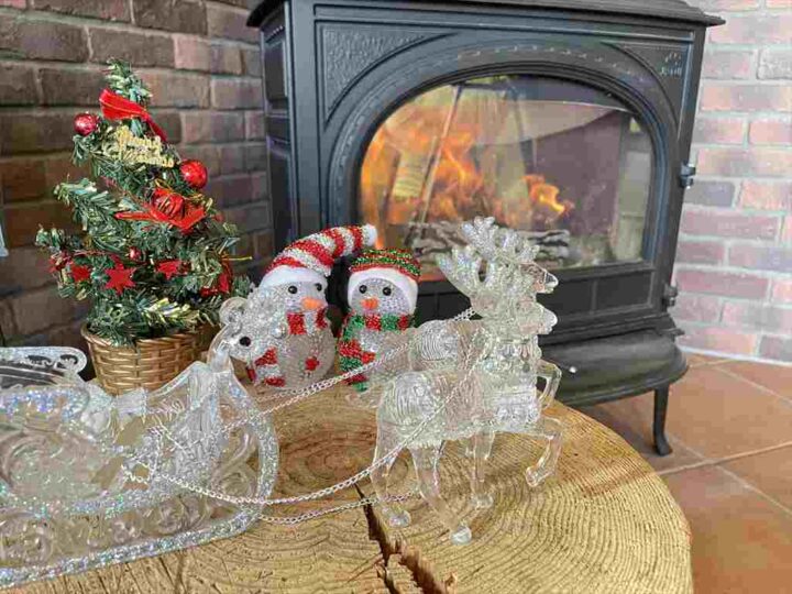 薪ストーブと…