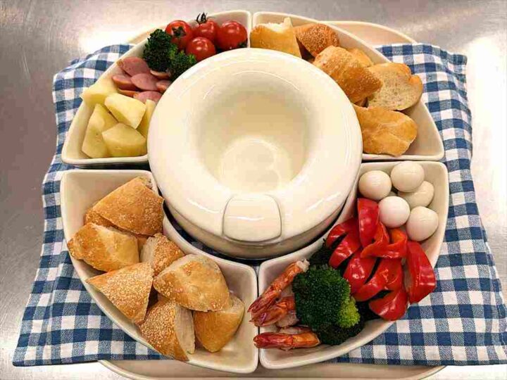 チーズフォンデュ