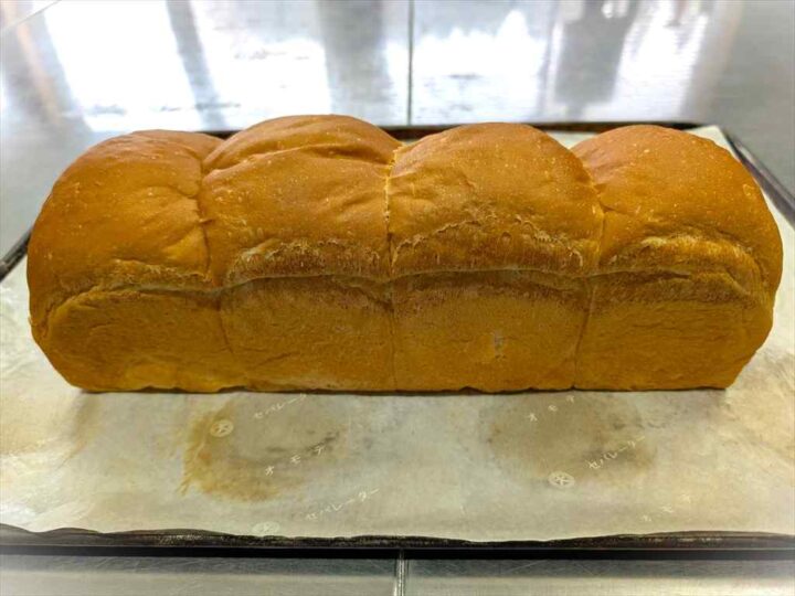 焼きあがった食パン