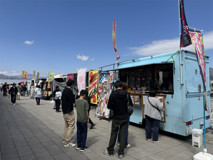 道の駅キッチンカー