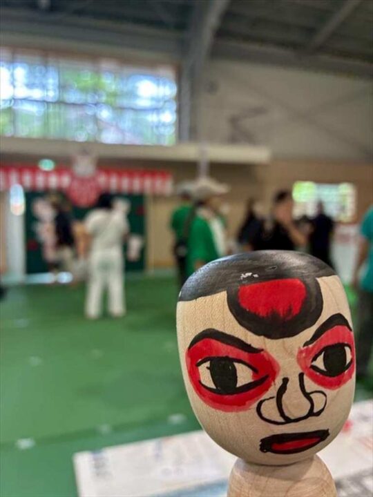 完成したこけし