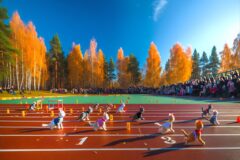 スポーツの秋　※イメージ