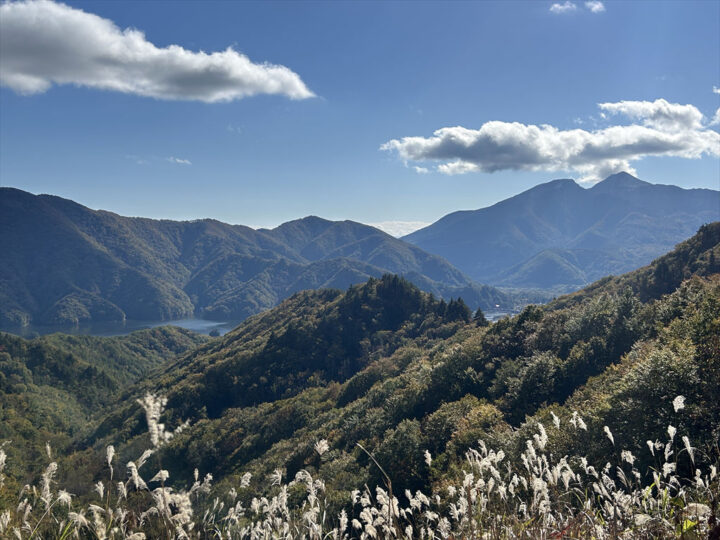 磐梯山と秋元湖