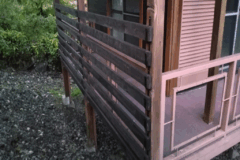 十手金具雪囲い