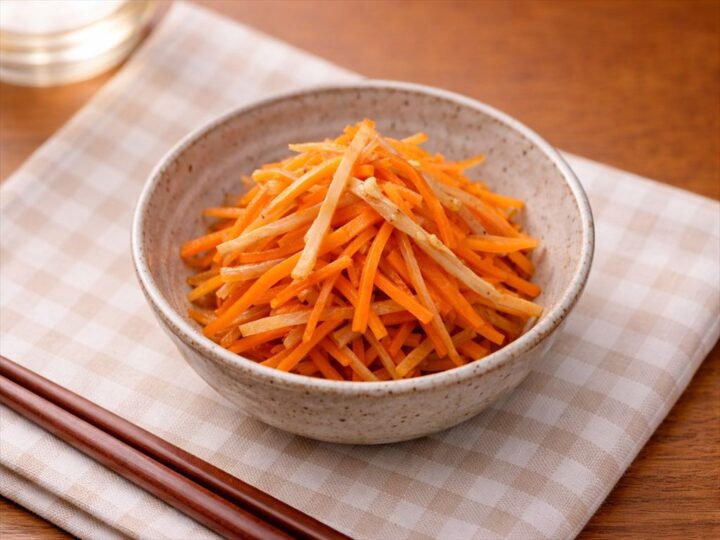 我が家の定番、いかにんじん