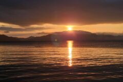 ある日の日の出