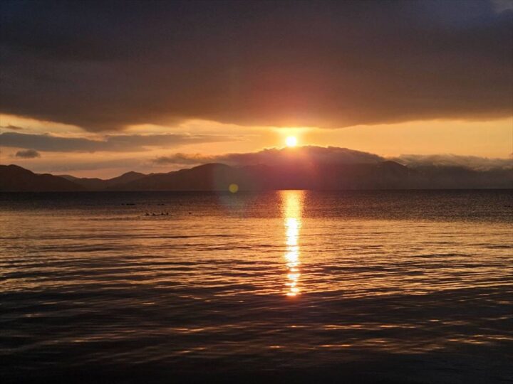 ある日の日の出